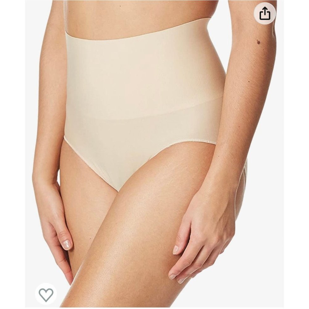 Maidenform Women's Tame Your Tummy Shaping Lace Brief with Cool Comfort Small